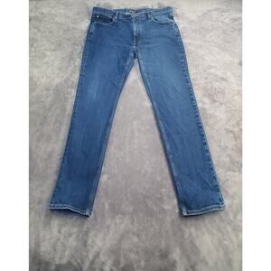 Michael Kors Men's Sz 40x30 Parker Slim Fit Denim Jeans Blue C20-41